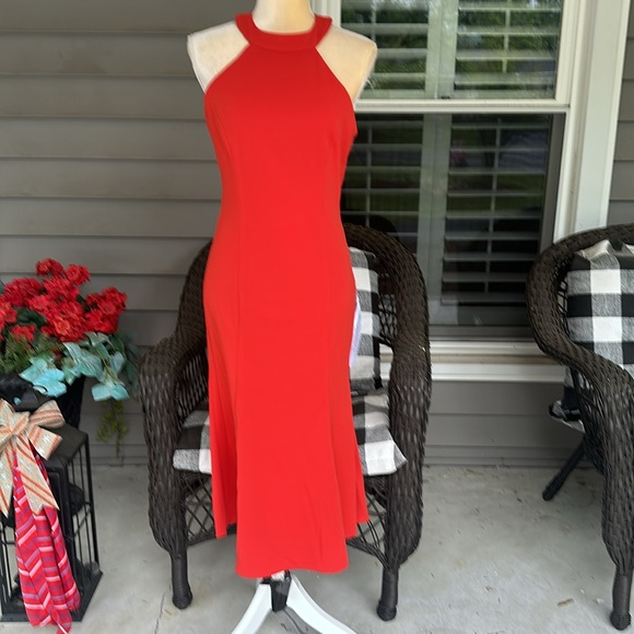 NWT: Dress the Population Halter-neck Dress - Picture 3 of 13